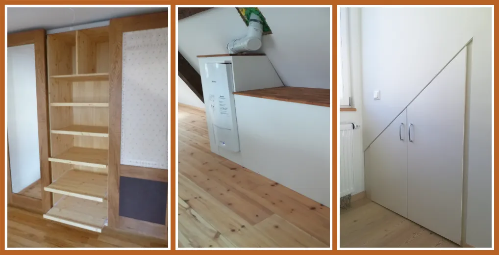 Entwurf,Planung und Montage von Einbaumöbeln