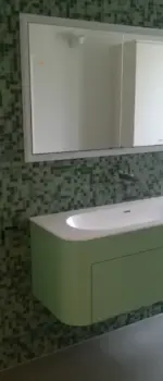 Haus Bruchsal, Waschtisch auf Maß nach Wunsch